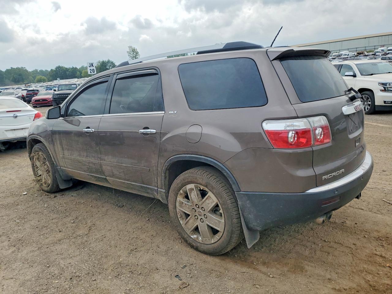 2010 Gmc Acadia Slt-2 Brown vin: 1GKLRNED9AJ104000