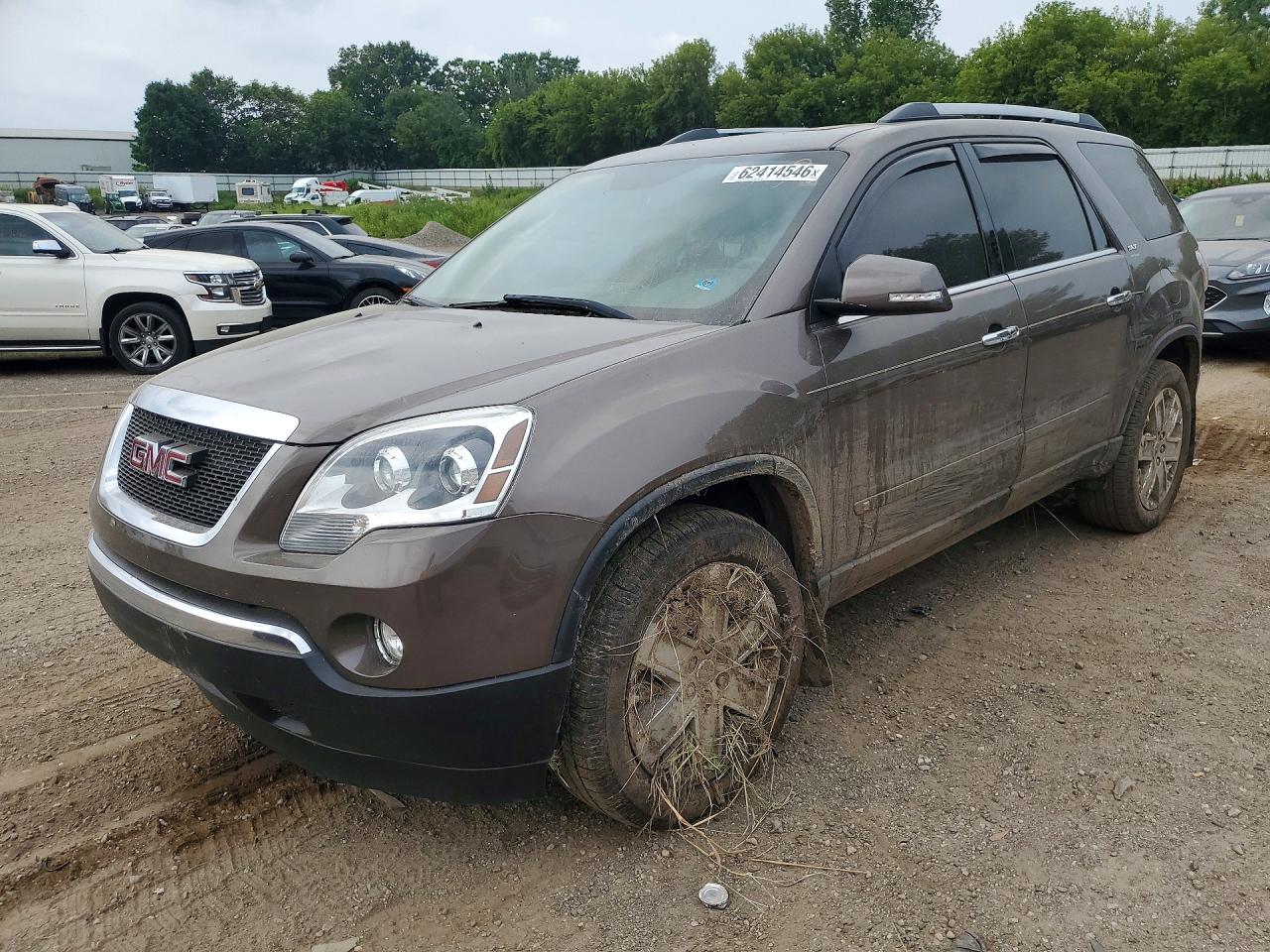 2010 Gmc Acadia Slt-2 Brown vin: 1GKLRNED9AJ104000