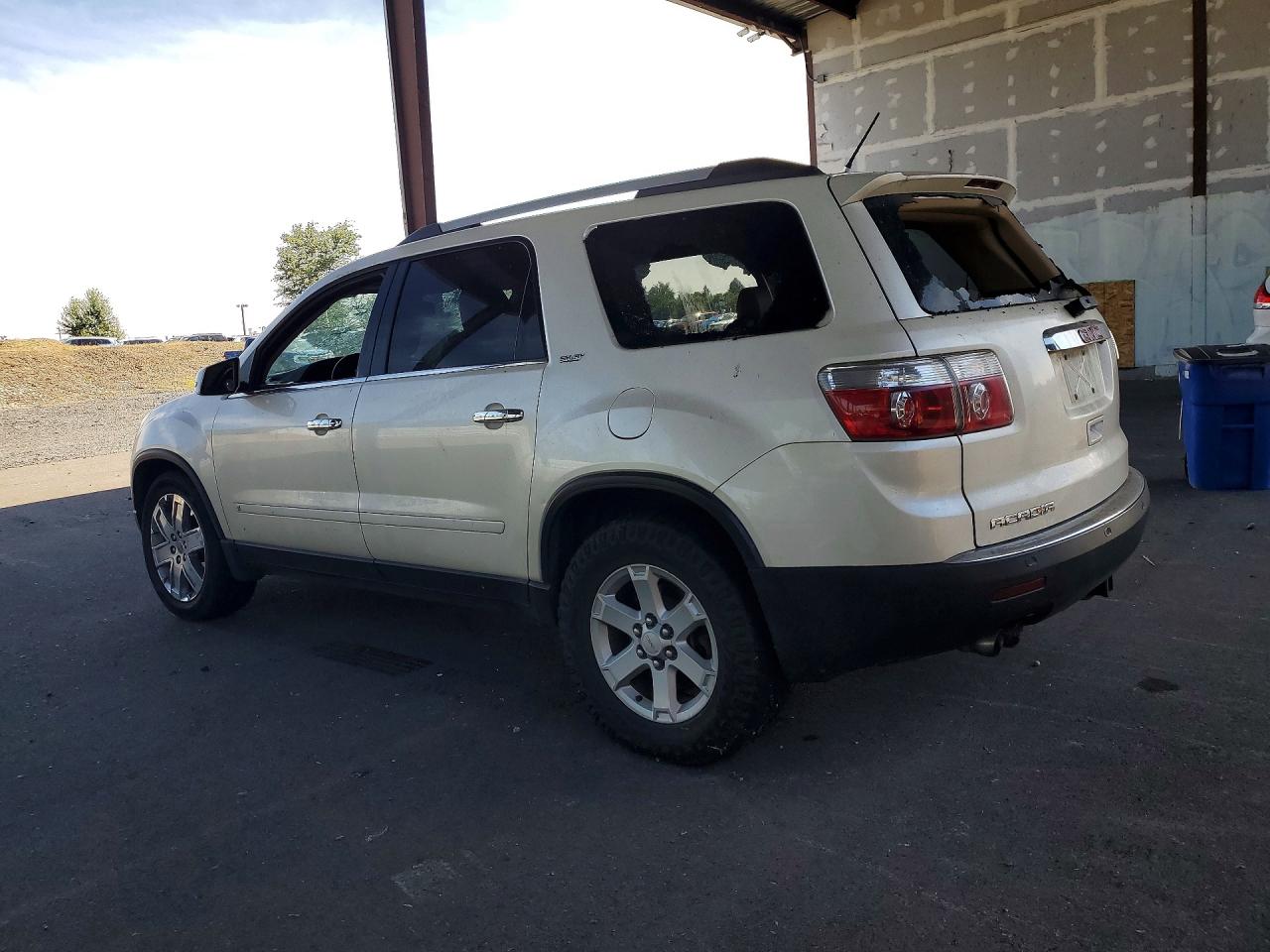 2010 Gmc Acadia Slt-2 White vin: 1GKLRNEDXAJ141489