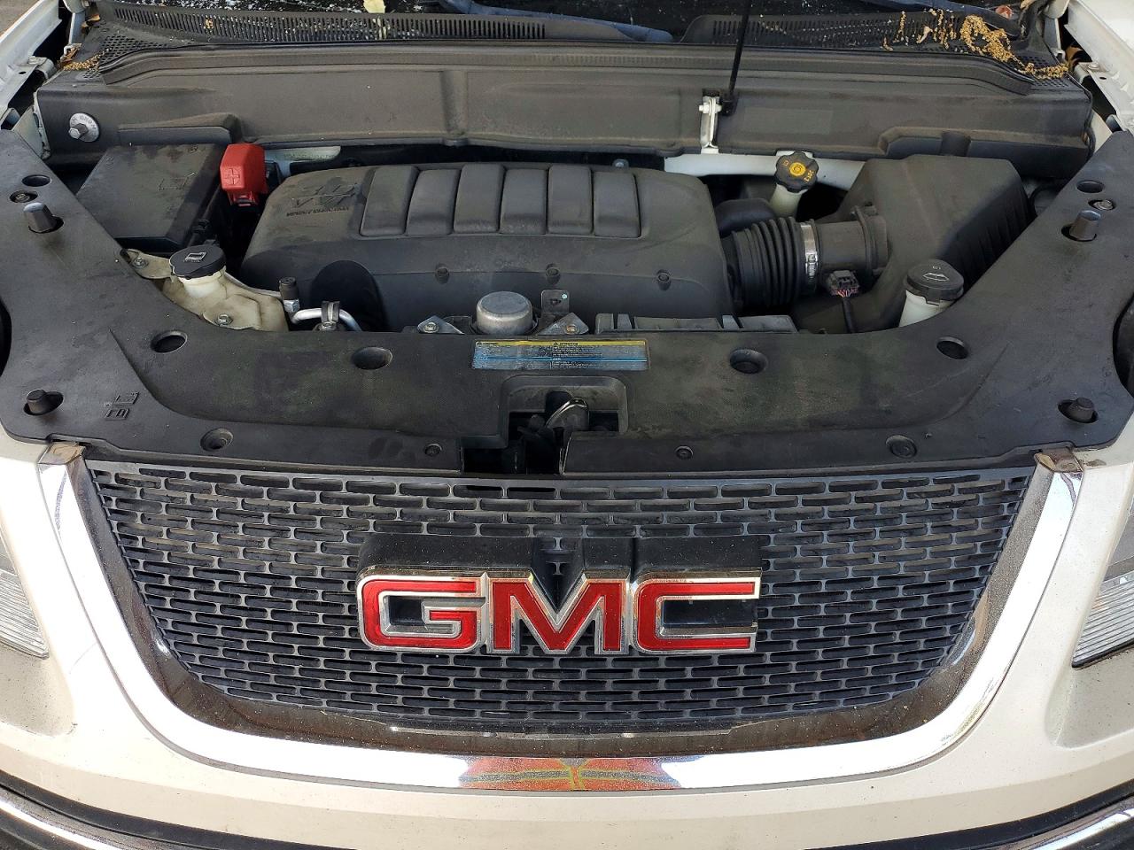 2010 Gmc Acadia Slt-2 White vin: 1GKLRNEDXAJ141489