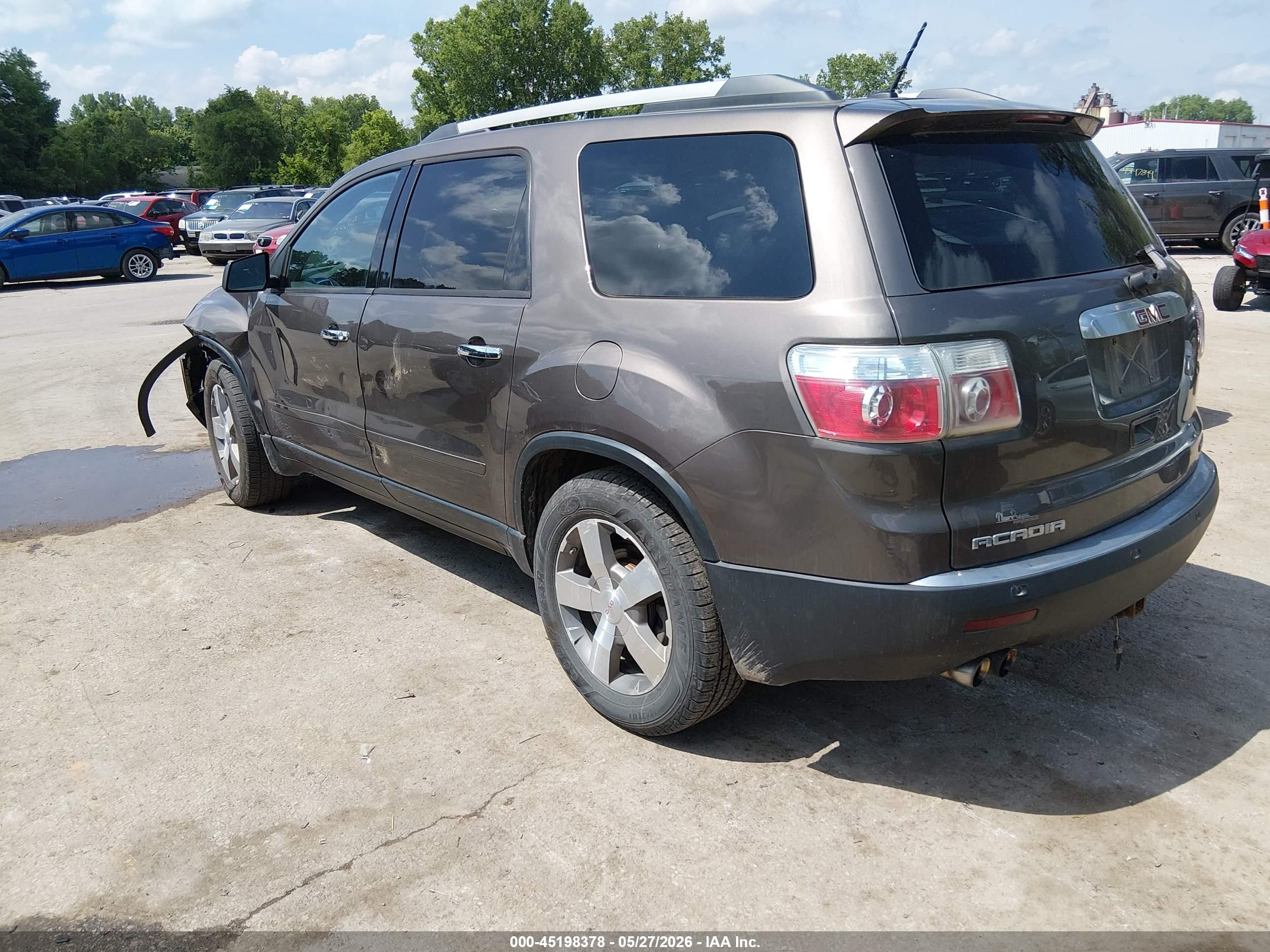 2010 Gmc Acadia Sle Champagne vin: 1GKLVLED1AJ250066