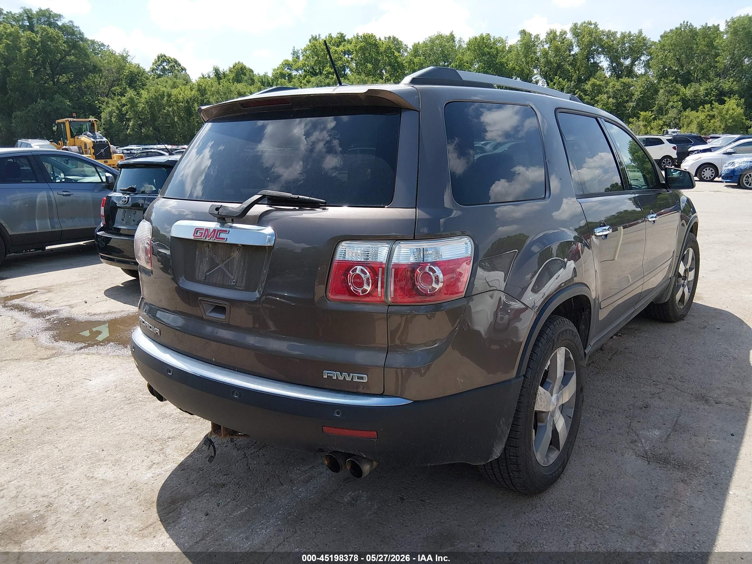 2010 Gmc Acadia Sle Champagne vin: 1GKLVLED1AJ250066