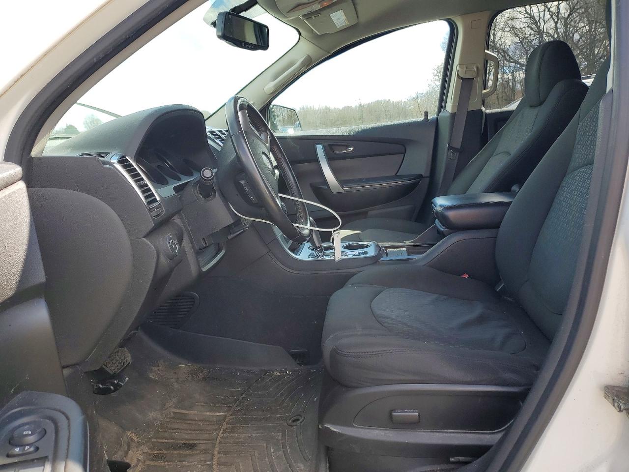 2010 Gmc Acadia Sle White vin: 1GKLVLED6AJ109316