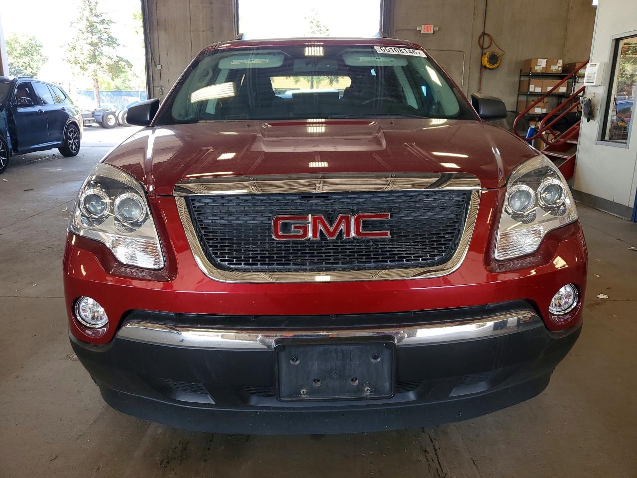 2010 Gmc Acadia Sle Maroon vin: 1GKLVLED8AJ180985