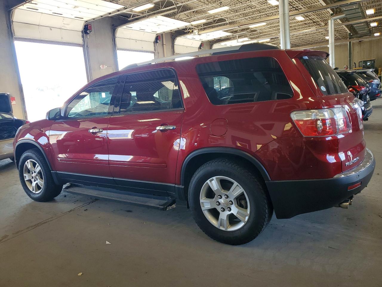 2010 Gmc Acadia Sle Maroon vin: 1GKLVLED8AJ180985