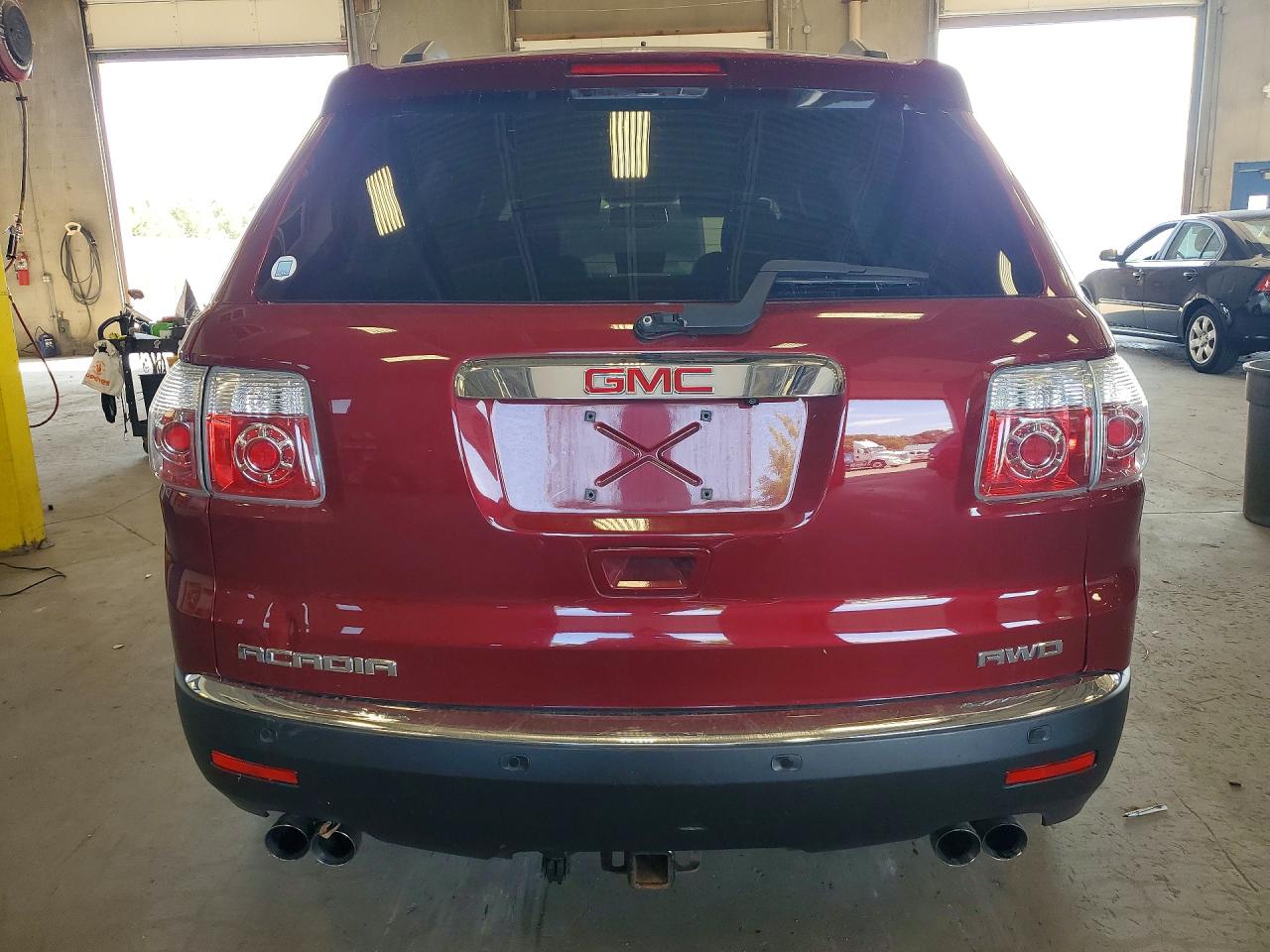 2010 Gmc Acadia Sle Maroon vin: 1GKLVLED8AJ180985