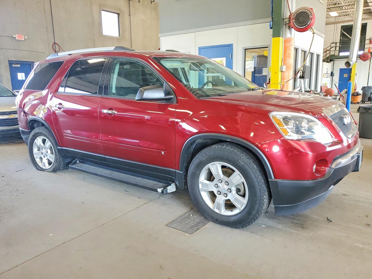 2010 Gmc Acadia Sle Maroon vin: 1GKLVLED8AJ180985