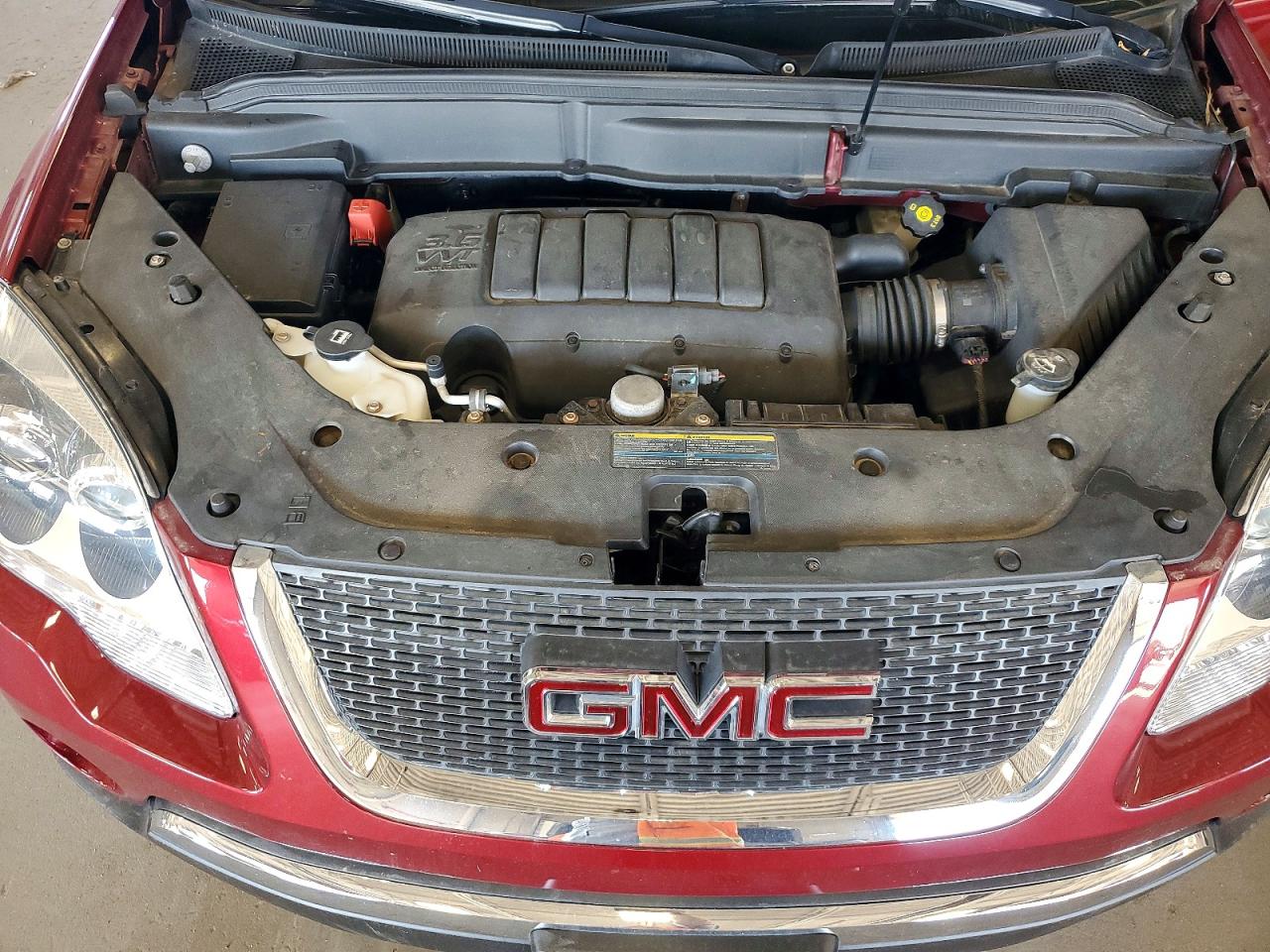 2010 Gmc Acadia Sle Maroon vin: 1GKLVLED8AJ180985