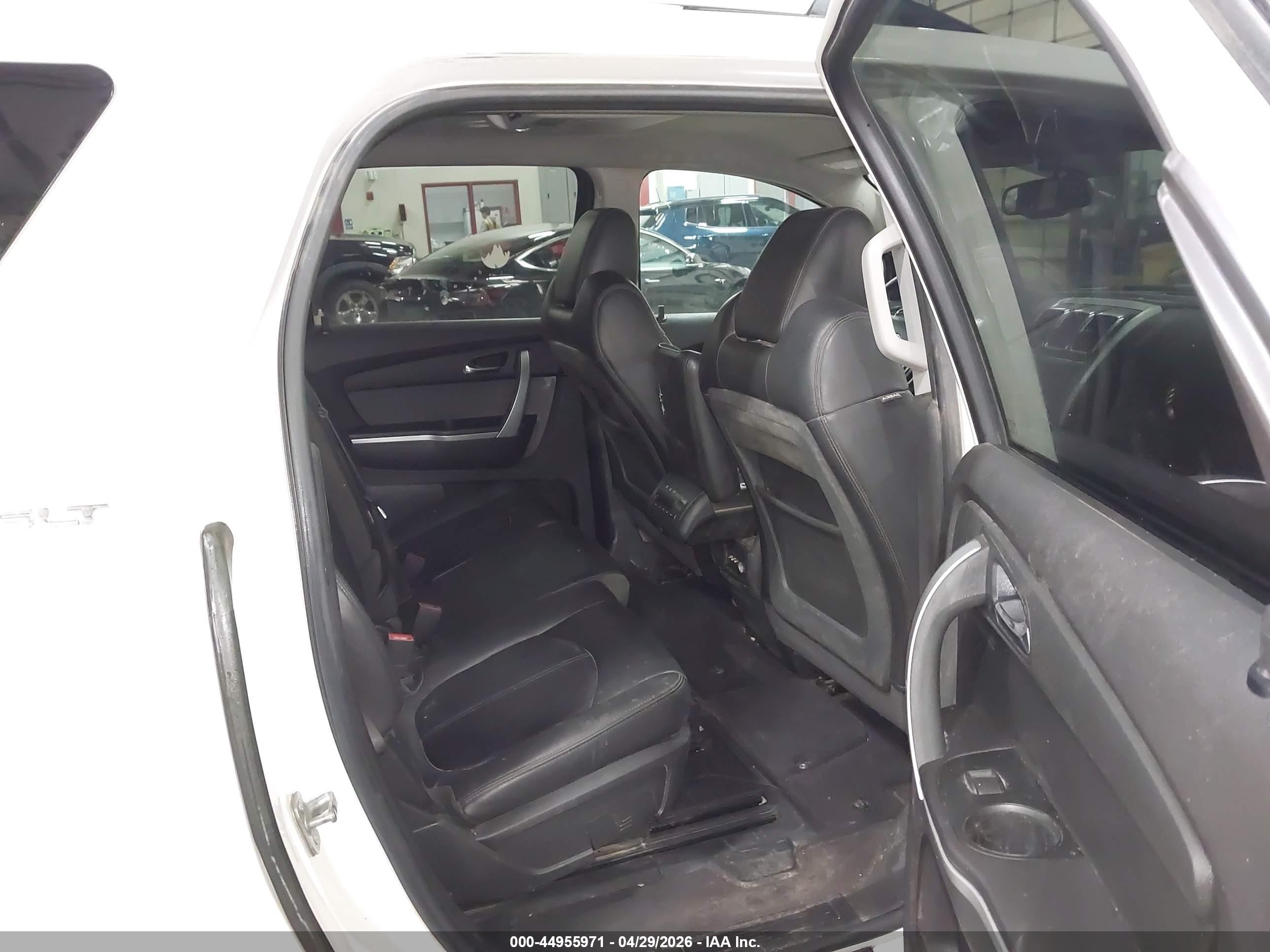 2010 Gmc Acadia Slt-1 Белый vin: 1GKLVMED0AJ130426
