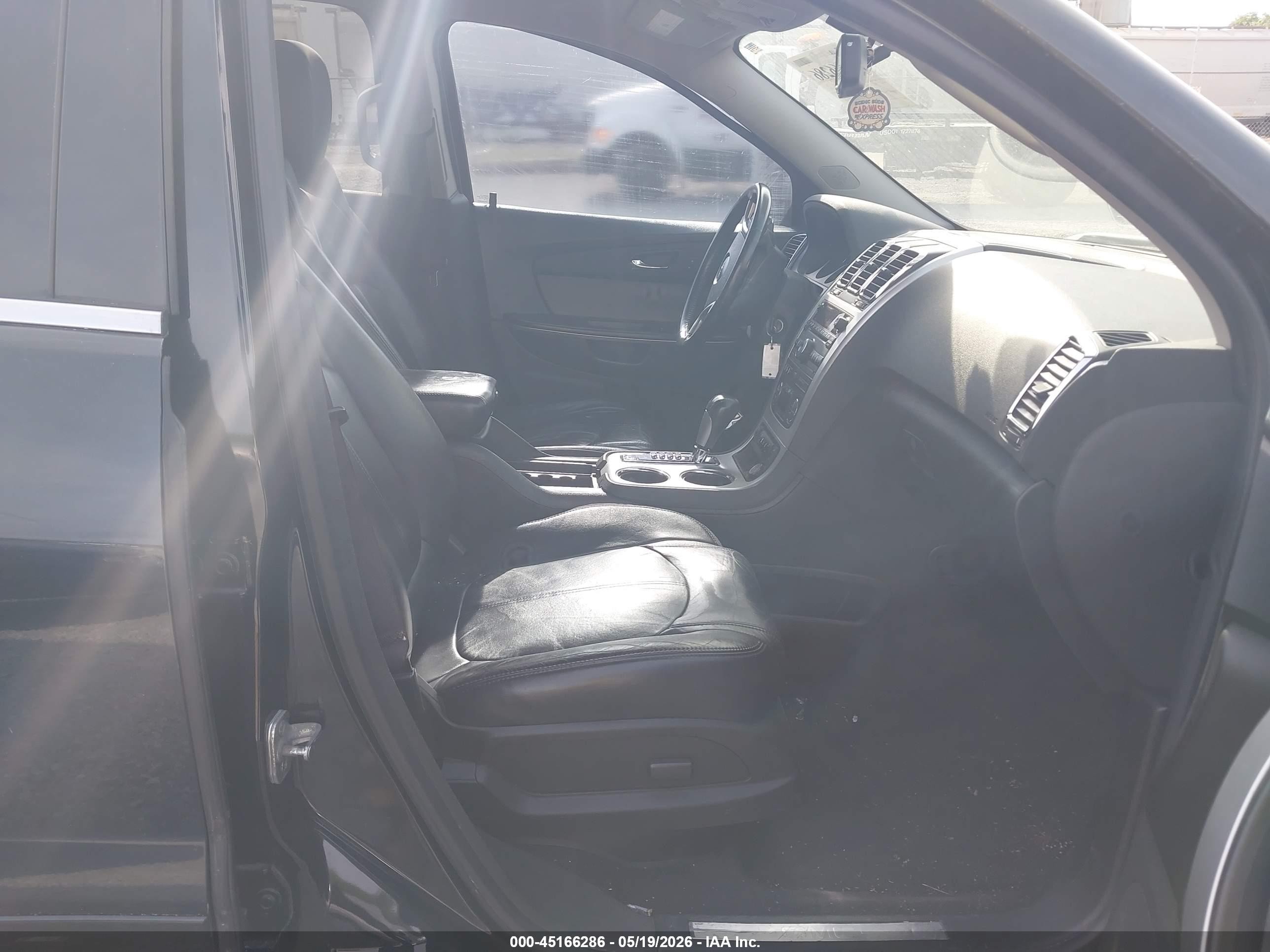 2010 Gmc Acadia Slt-1 Black vin: 1GKLVMED0AJ132175