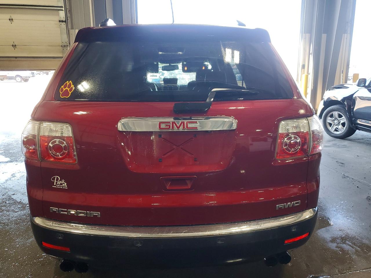 2010 Gmc Acadia Slt-1 Красный vin: 1GKLVMED1AJ197939