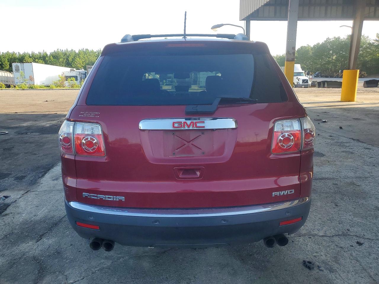 2010 Gmc Acadia Slt-1 Burgundy vin: 1GKLVMED1AJ198458