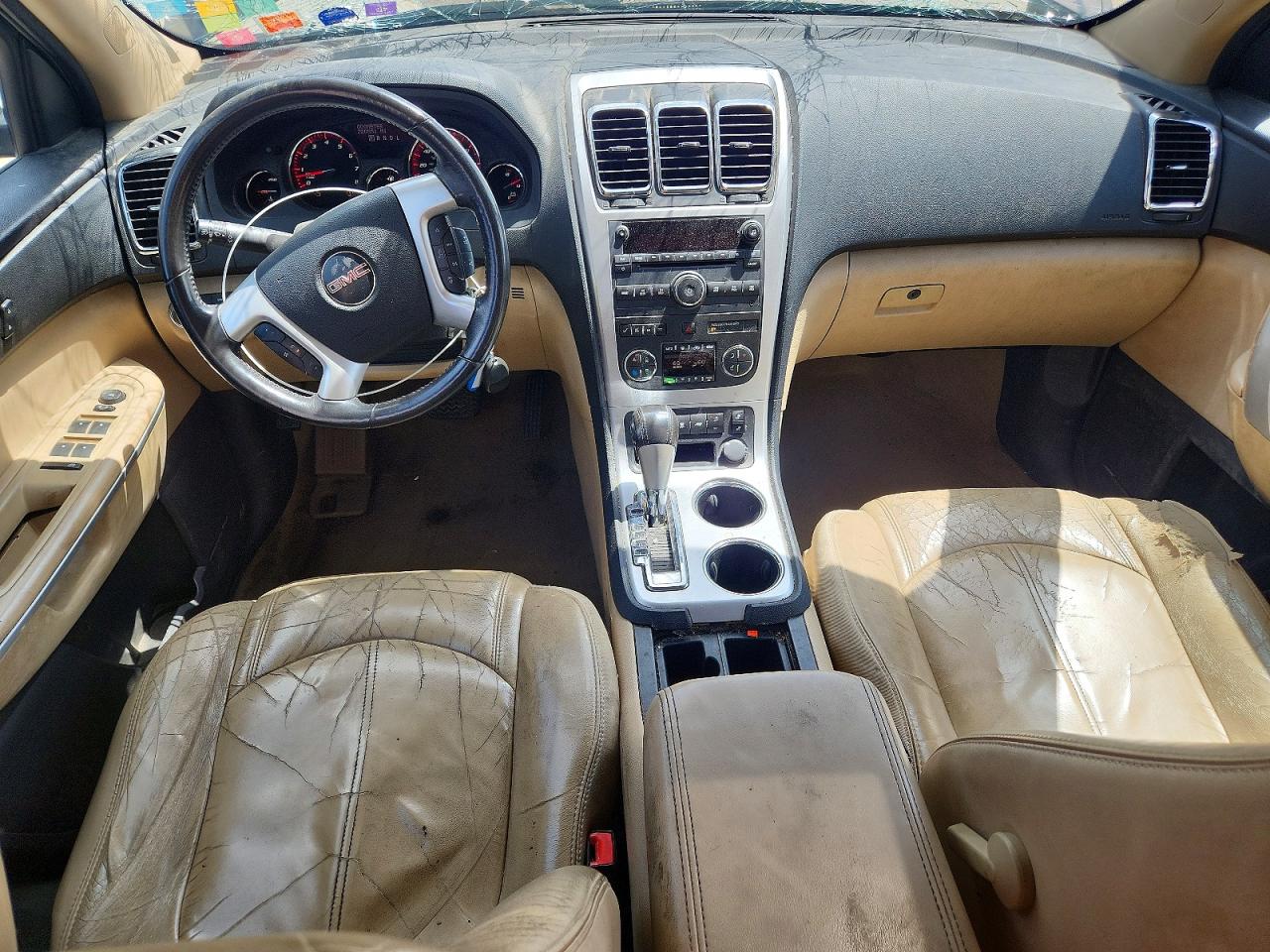2010 Gmc Acadia Slt-1 Tan vin: 1GKLVMED1AJ213377