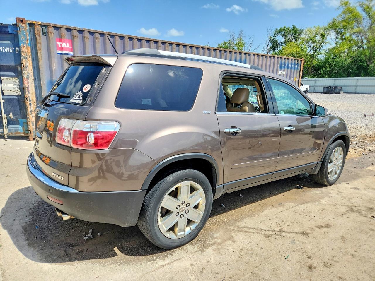 2010 Gmc Acadia Slt-1 Tan vin: 1GKLVMED1AJ213377