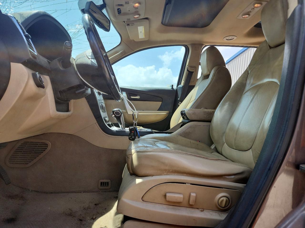 2010 Gmc Acadia Slt-1 Tan vin: 1GKLVMED1AJ213377