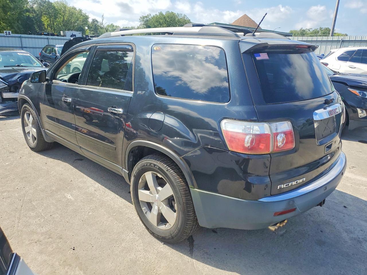 2010 Gmc Acadia Slt-1 Black vin: 1GKLVMED2AJ191793