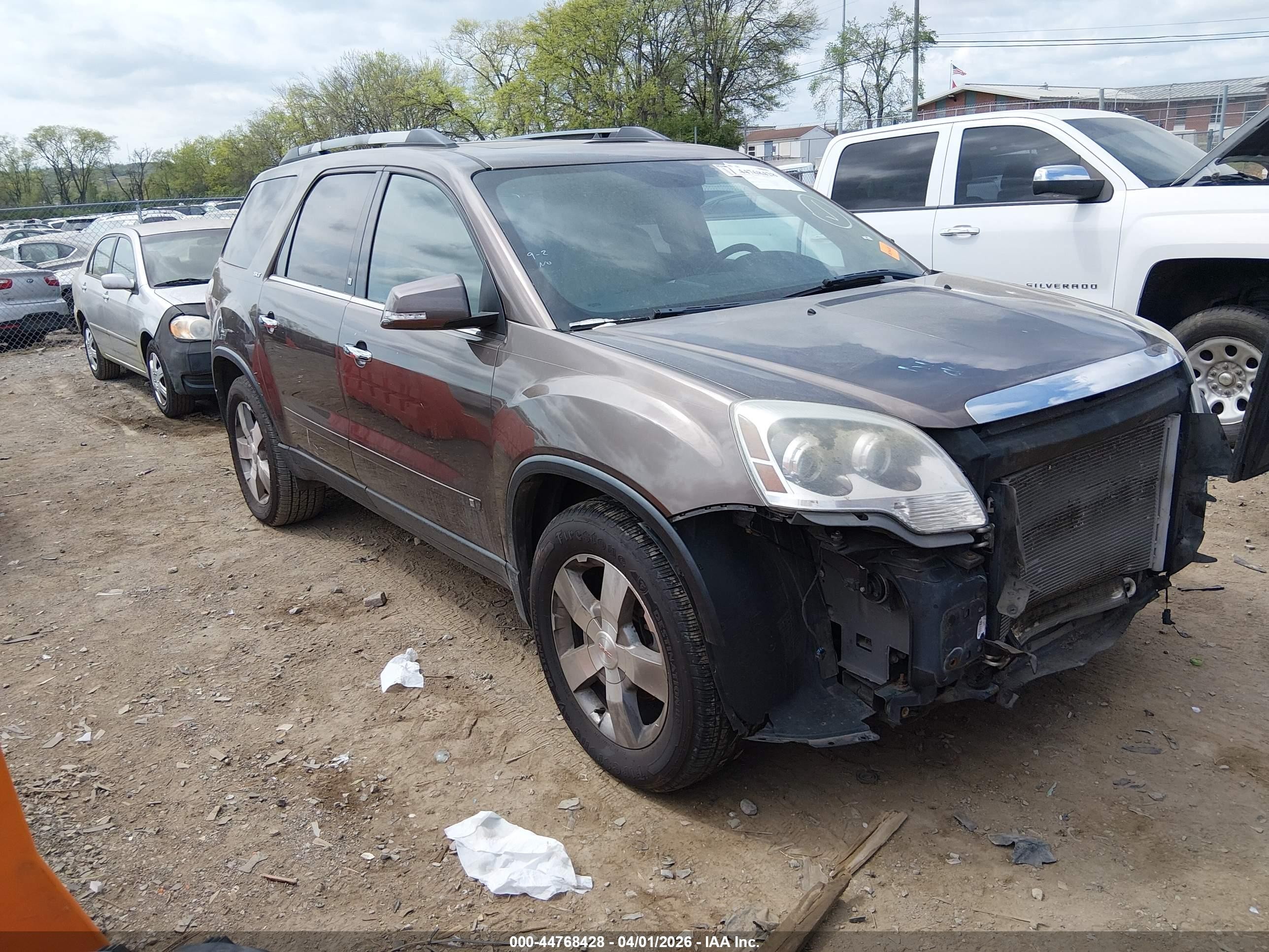 2010 Gmc Acadia Slt-1 Tan vin: 1GKLVMED3AJ107853