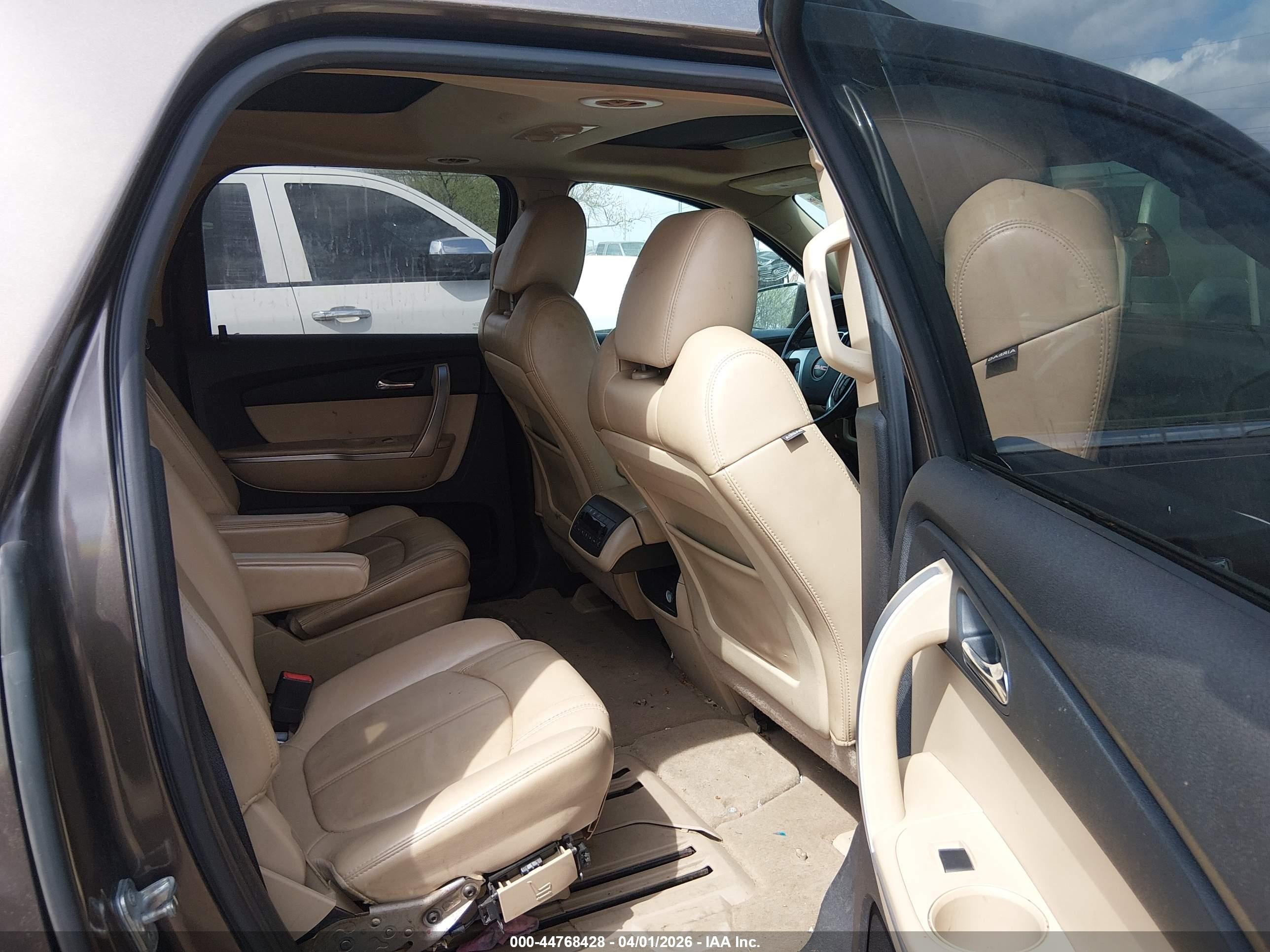 2010 Gmc Acadia Slt-1 Желто-коричневый vin: 1GKLVMED3AJ107853