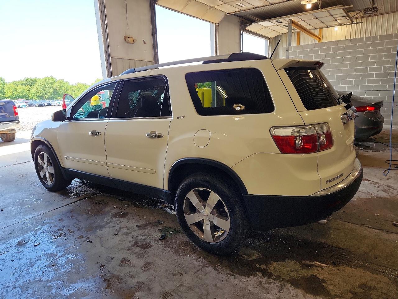 2010 Gmc Acadia Slt-1 White vin: 1GKLVMED4AJ130266