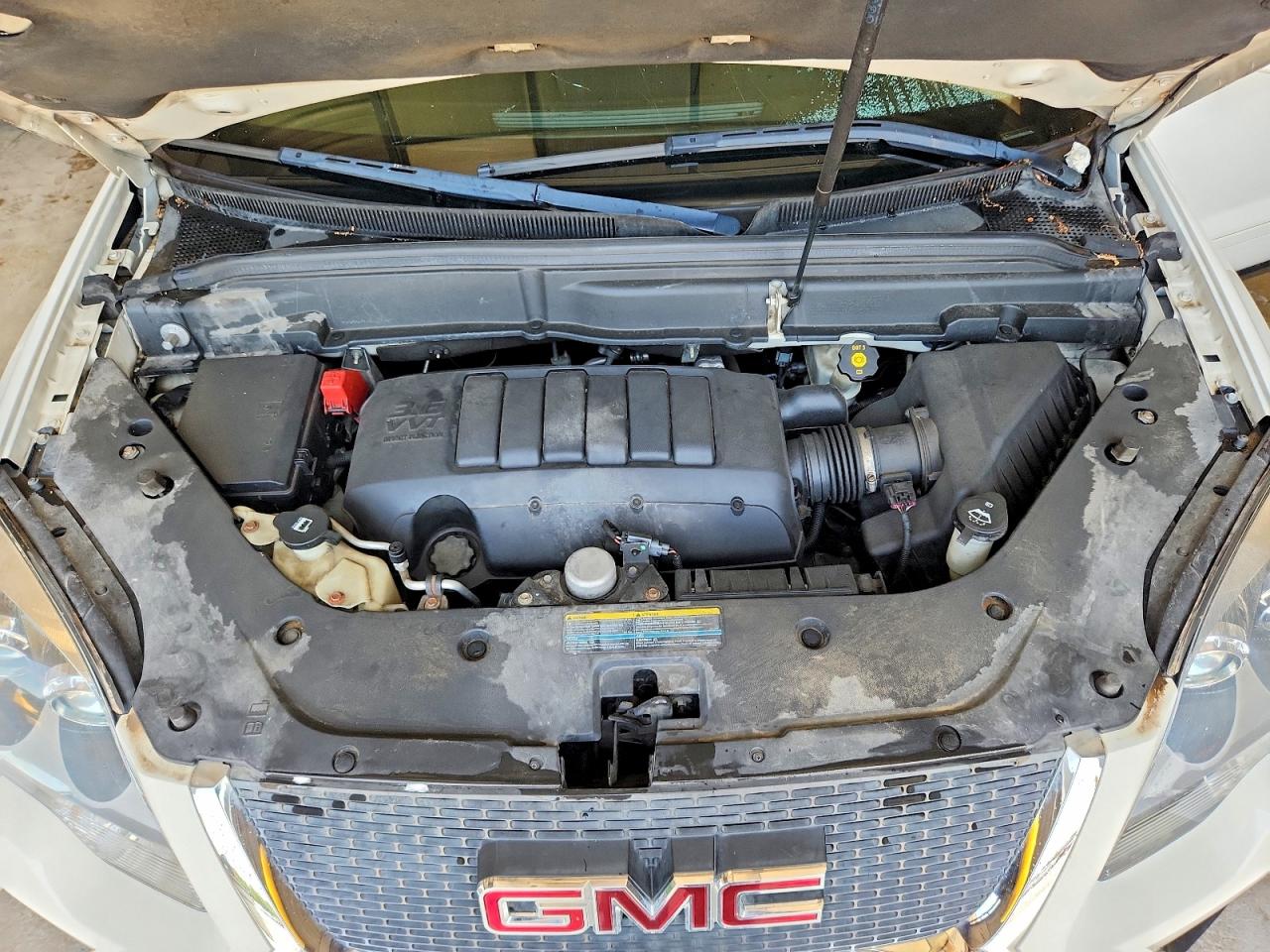 2010 Gmc Acadia Slt-1 White vin: 1GKLVMED4AJ130266