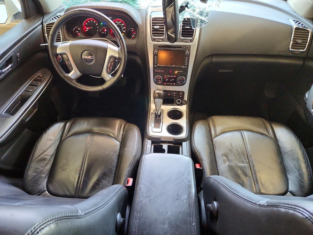 2010 Gmc Acadia Slt-1 White vin: 1GKLVMED4AJ130266