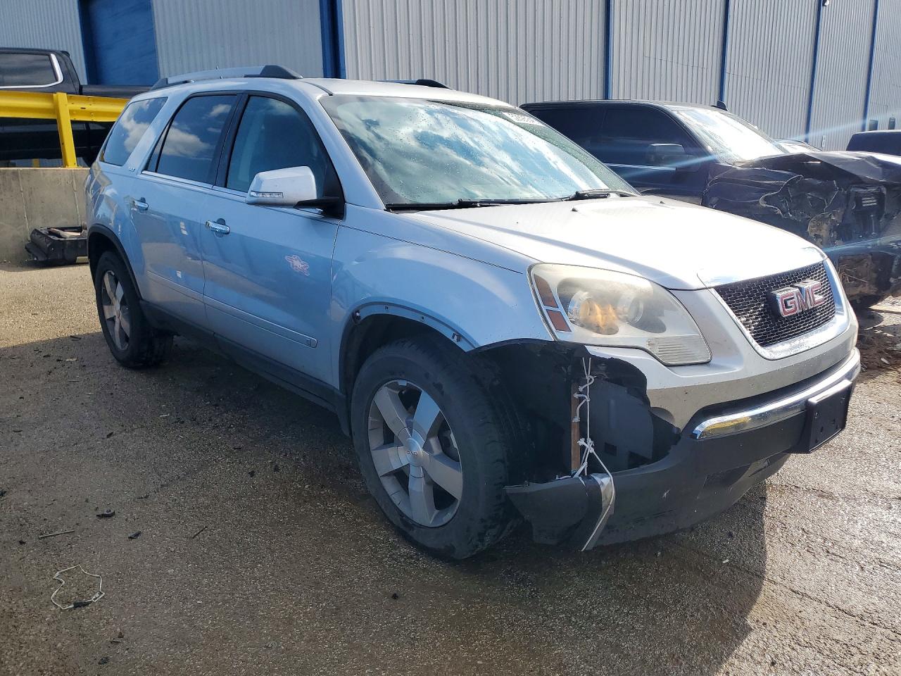 2010 Gmc Acadia Slt-1 Silver vin: 1GKLVMED4AJ182237