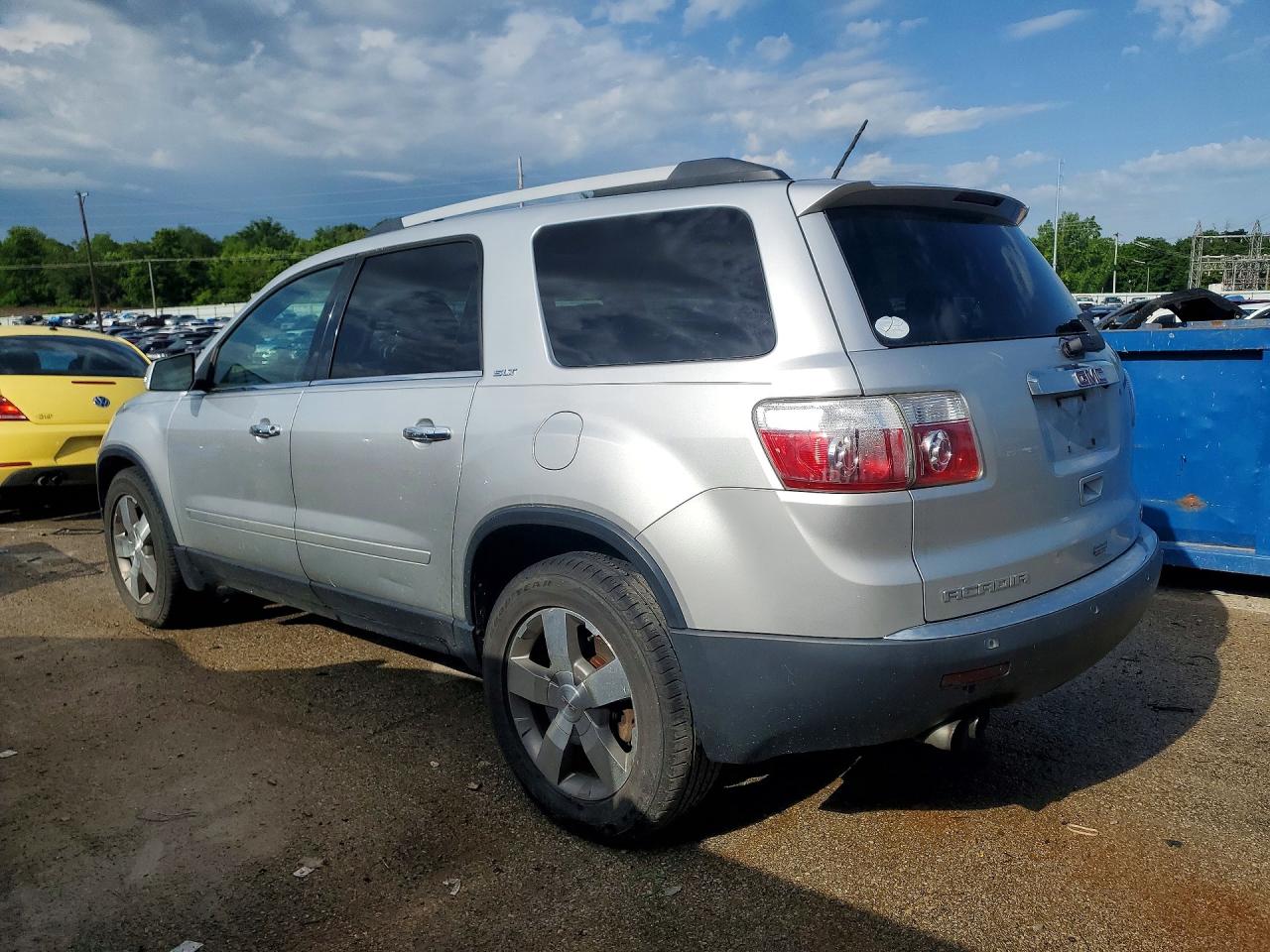 2010 Gmc Acadia Slt-1 Silver vin: 1GKLVMED4AJ182237