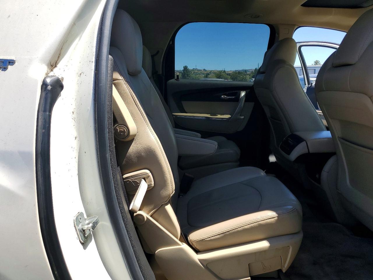 2010 Gmc Acadia Slt-1 White vin: 1GKLVMED5AJ252005
