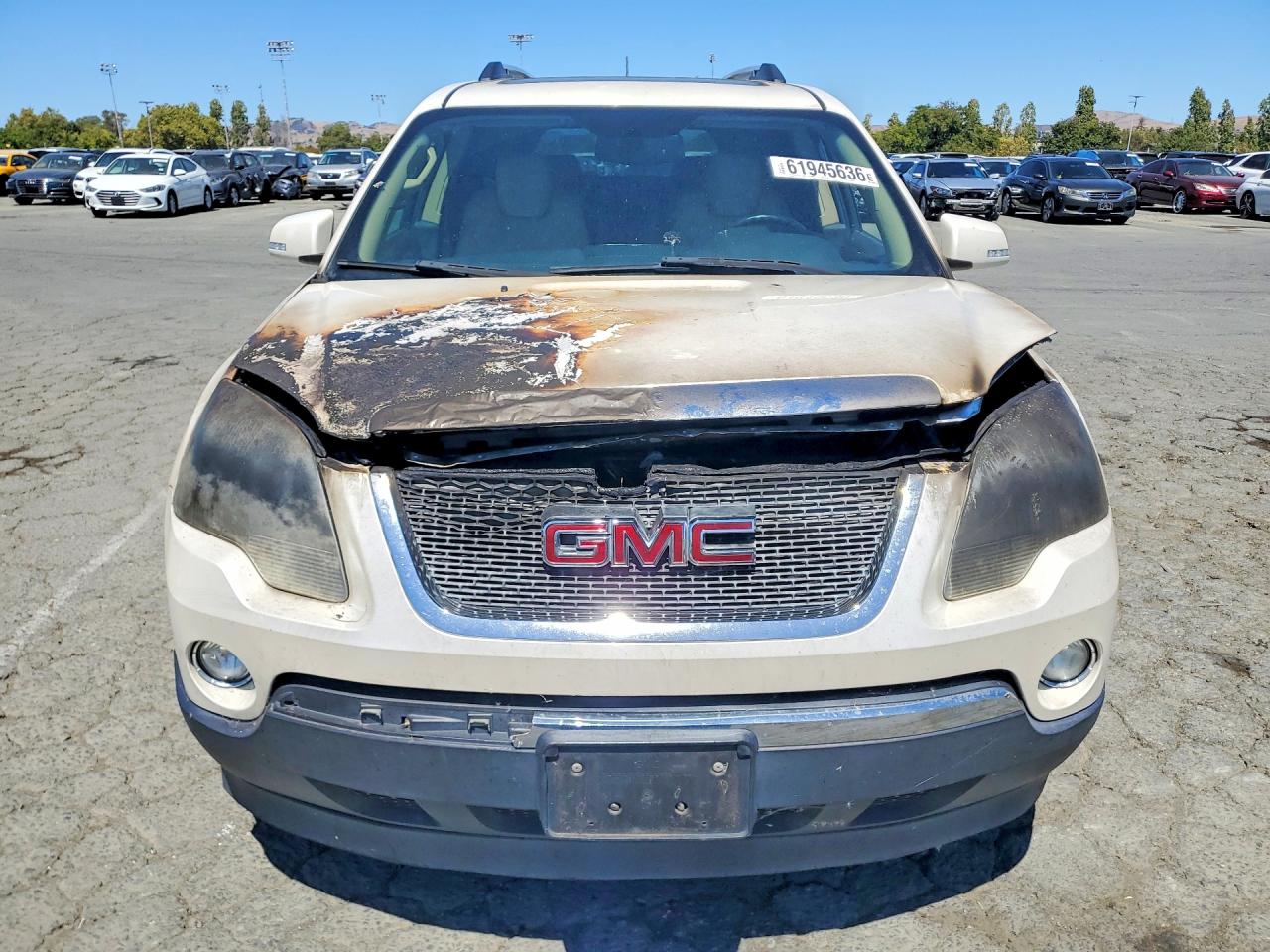 2010 Gmc Acadia Slt-1 White vin: 1GKLVMED5AJ252005