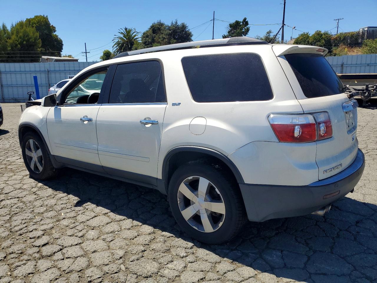 2010 Gmc Acadia Slt-1 White vin: 1GKLVMED5AJ252005