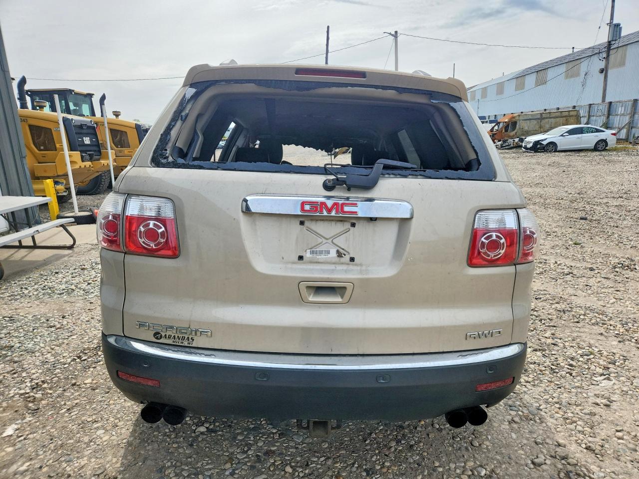 2010 Gmc Acadia Slt-1 Желто-коричневый vin: 1GKLVMED9AJ109820