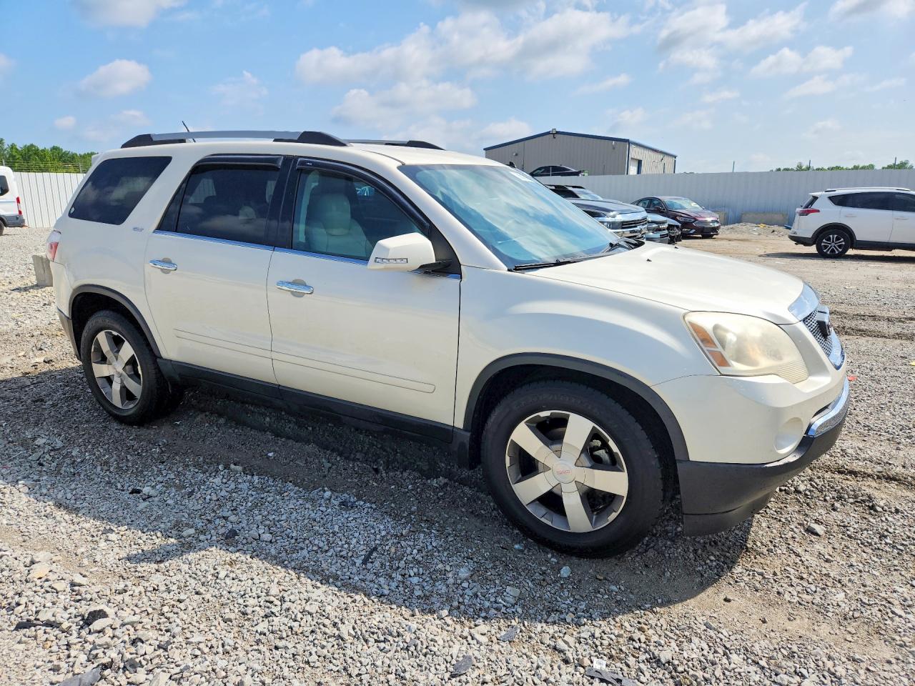2010 Gmc Acadia Slt-1 Cream vin: 1GKLVMED9AJ198207