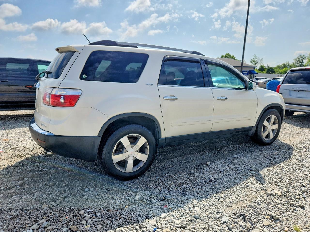 2010 Gmc Acadia Slt-1 Cream vin: 1GKLVMED9AJ198207