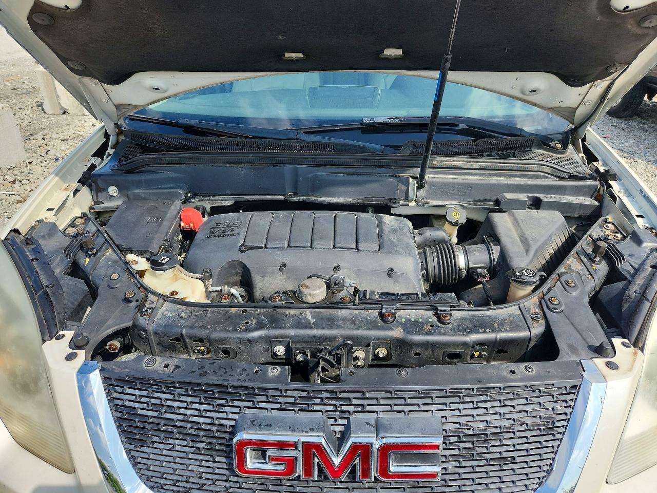 2010 Gmc Acadia Slt-1 Cream vin: 1GKLVMED9AJ198207