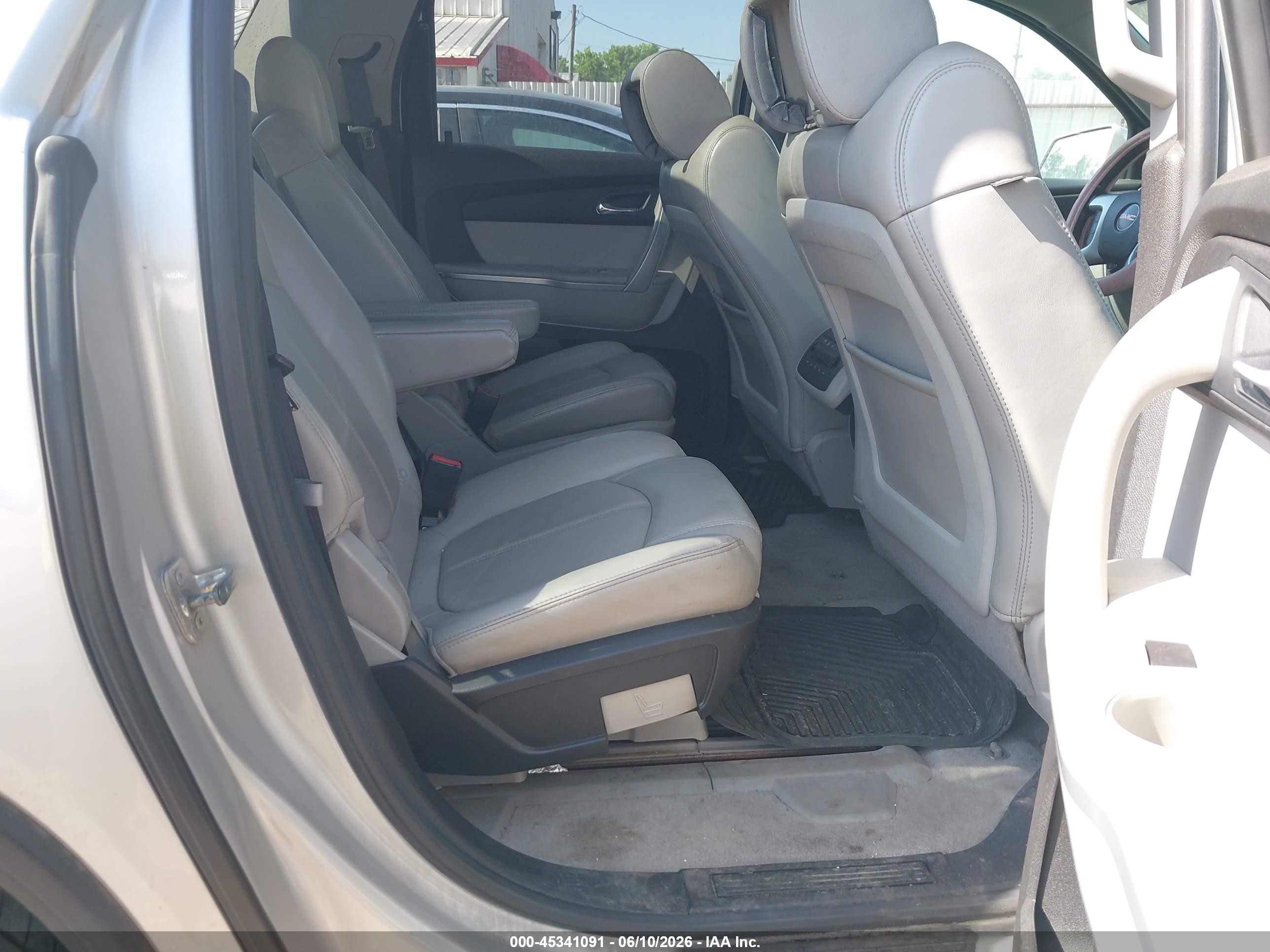 2010 Gmc Acadia Slt-1 Silver vin: 1GKLVMED9AJ266716