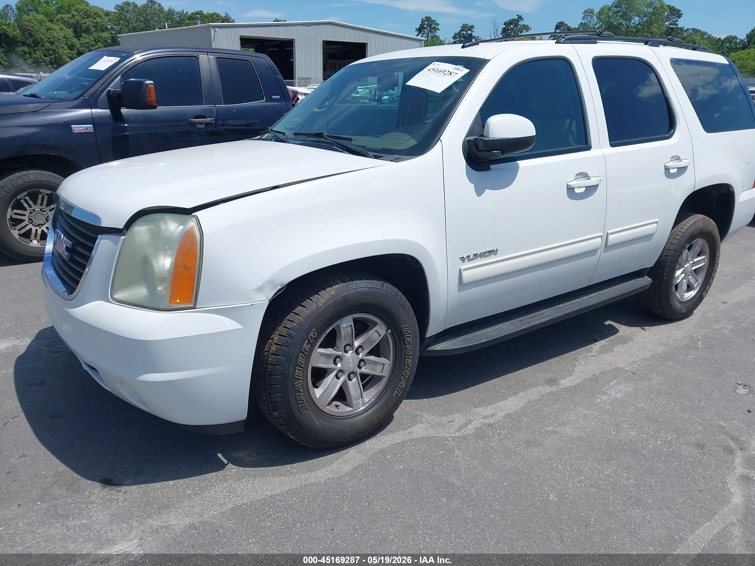 2012 Gmc Yukon Sle White vin: 1GKS1AE00CR232011