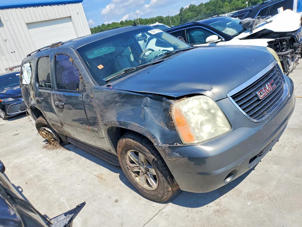 2011 Gmc Yukon Sle Gray vin: 1GKS1AE01BR164820