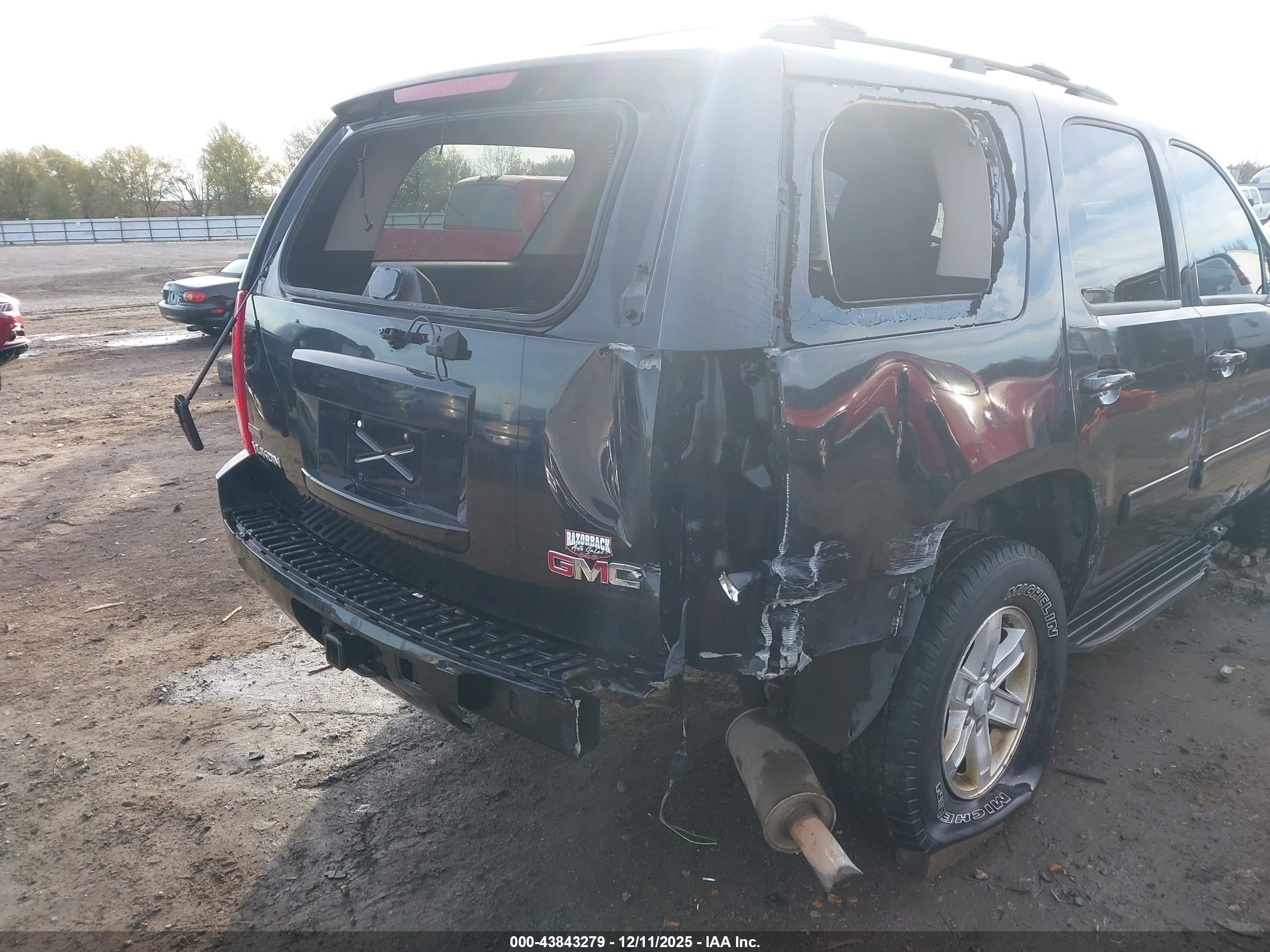 2012 Gmc Yukon Sle Black vin: 1GKS1AE06CR268317