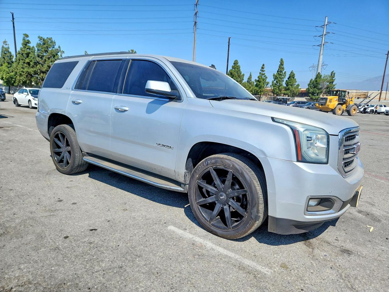 2015 Gmc Yukon Sle Серый vin: 1GKS1AEC1FR275934