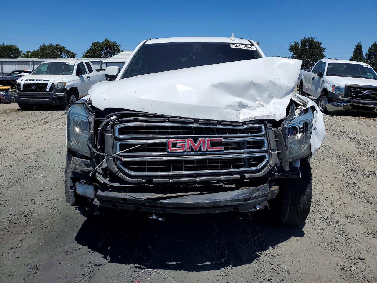 2015 Gmc Yukon Sle White vin: 1GKS1AEC6FR648711