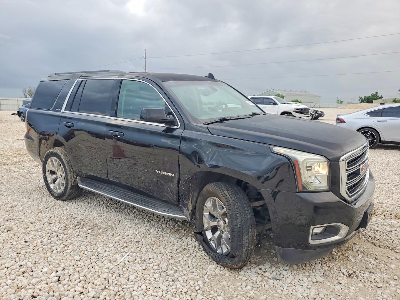 2015 Gmc Yukon Sle Black vin: 1GKS1AKC5FR705629