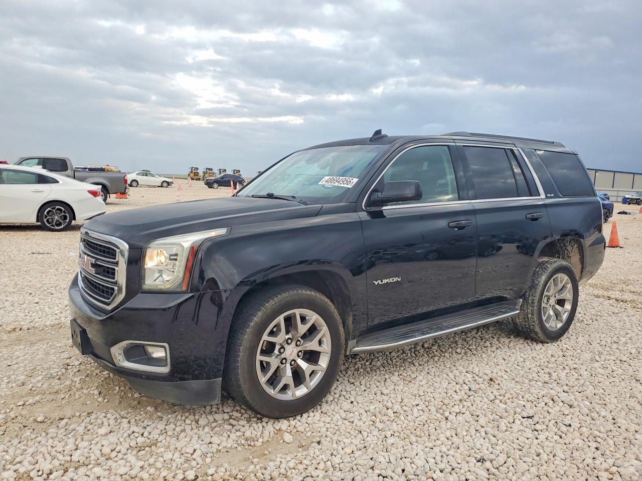 2015 Gmc Yukon Sle Black vin: 1GKS1AKC5FR705629