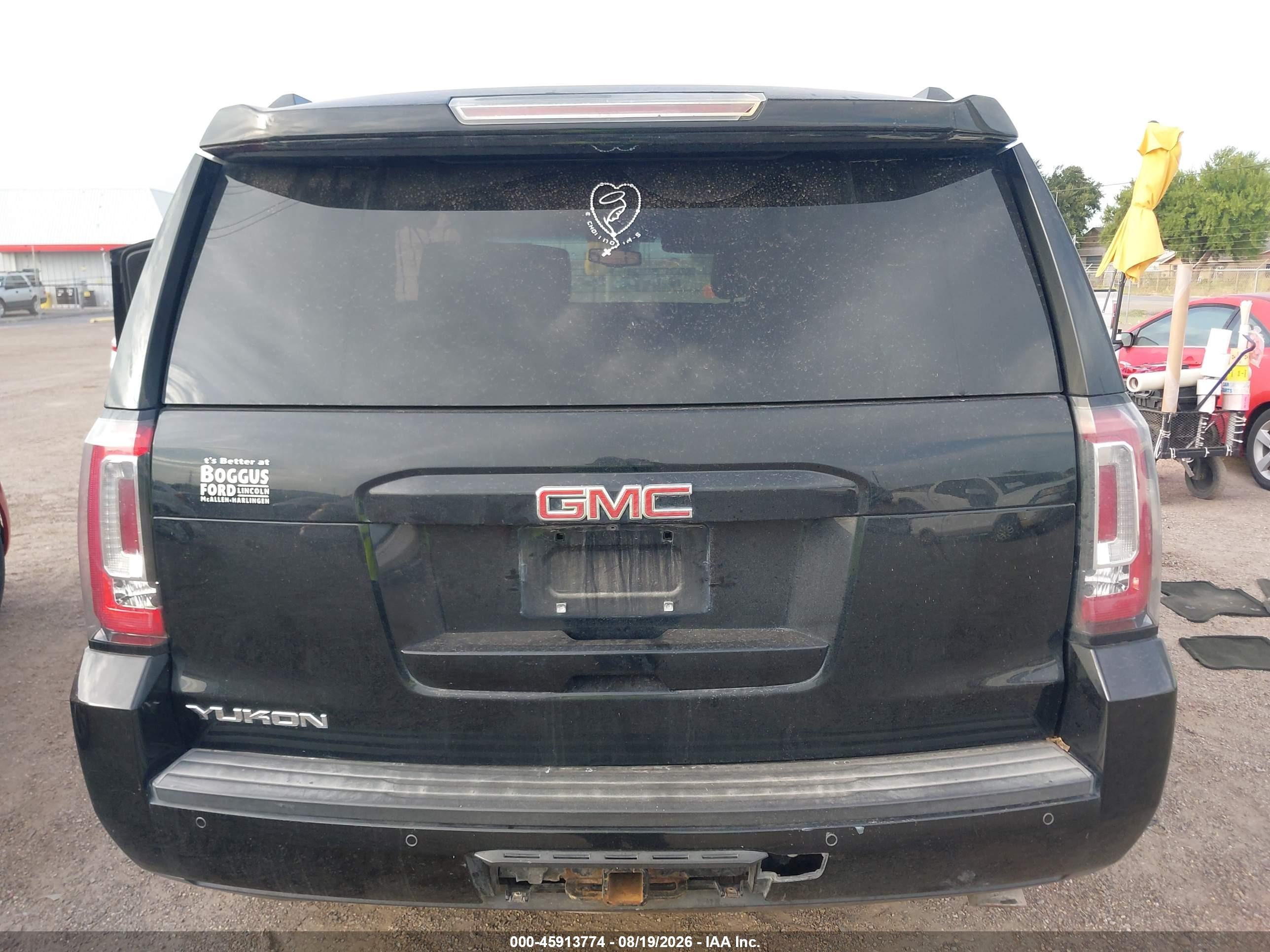 2016 Gmc Yukon Sle Black vin: 1GKS1AKC5GR201485