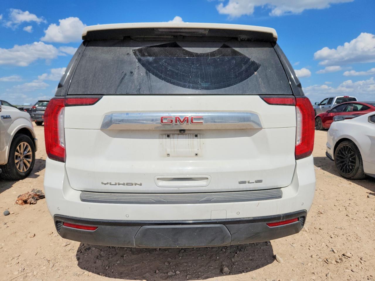 2023 Gmc Yukon Sle White vin: 1GKS1AKD6PR223570