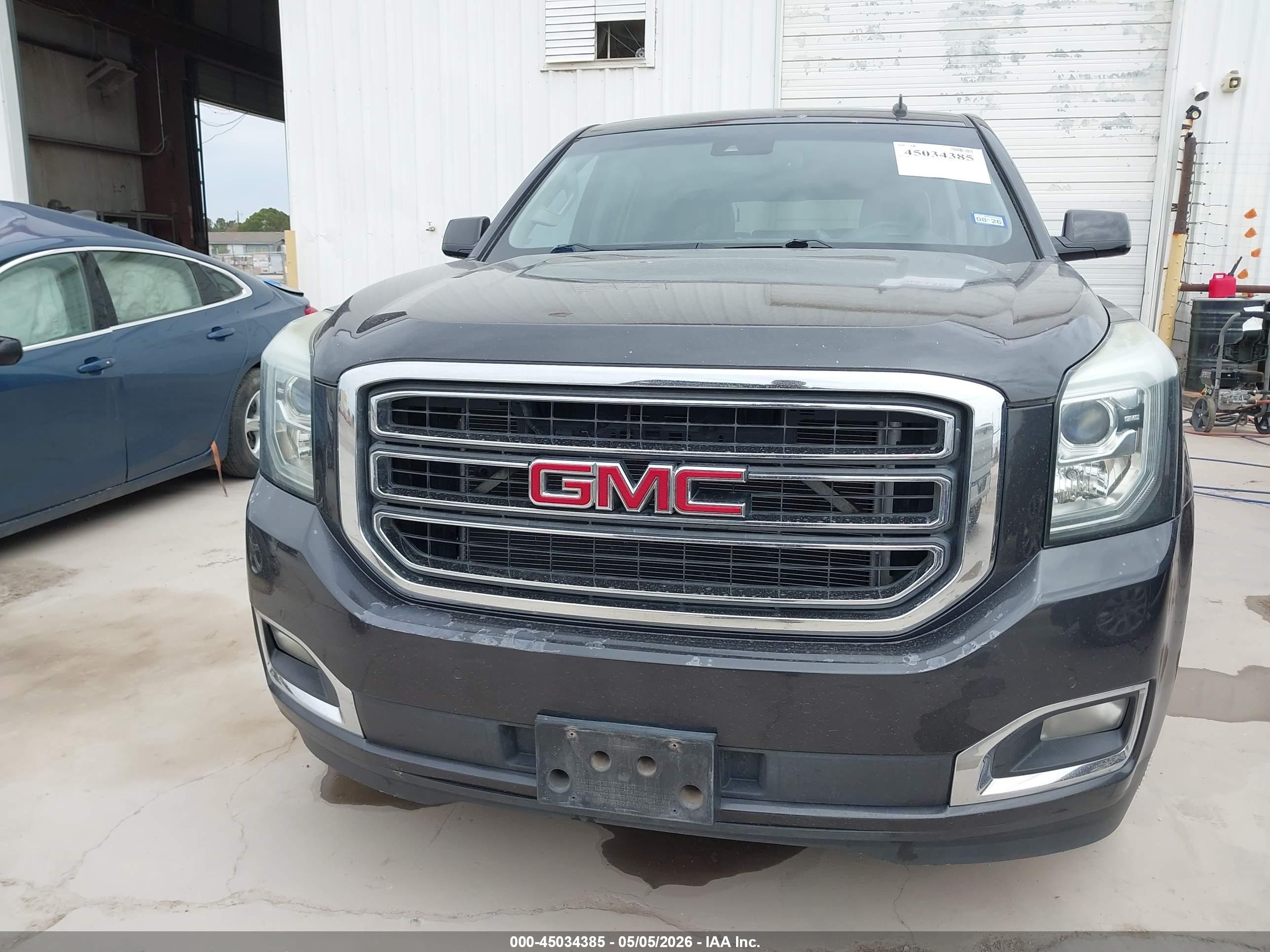 2015 Gmc Yukon Slt Gray vin: 1GKS1BKC0FR107826
