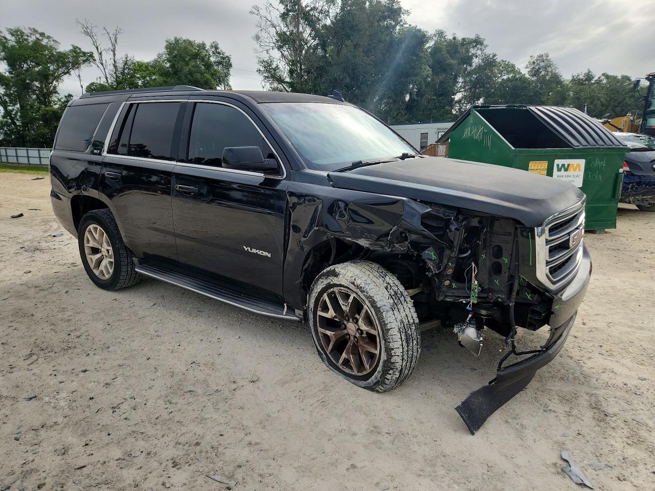 2015 Gmc Yukon Slt Black vin: 1GKS1BKC0FR530938