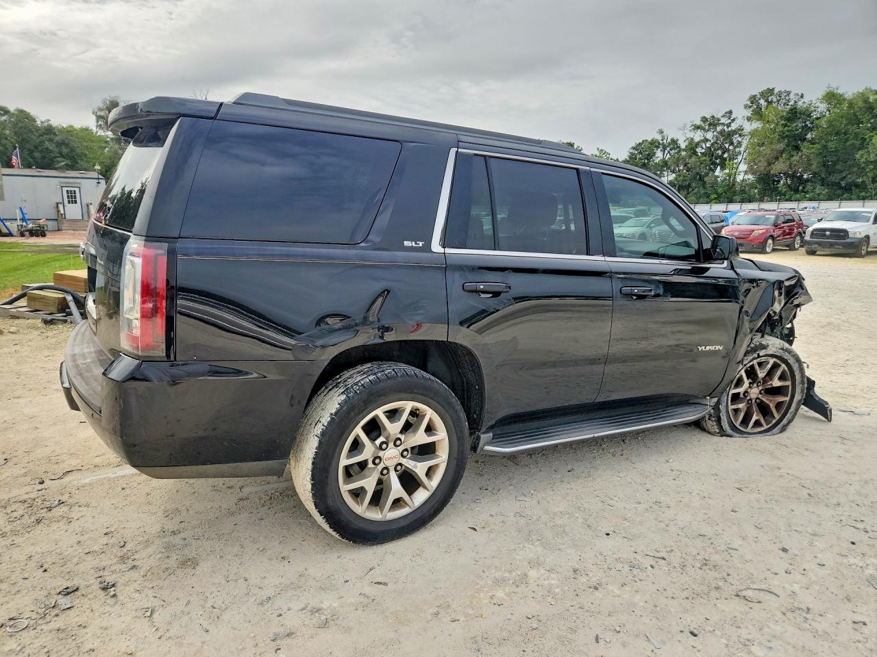 2015 Gmc Yukon Slt Black vin: 1GKS1BKC0FR530938