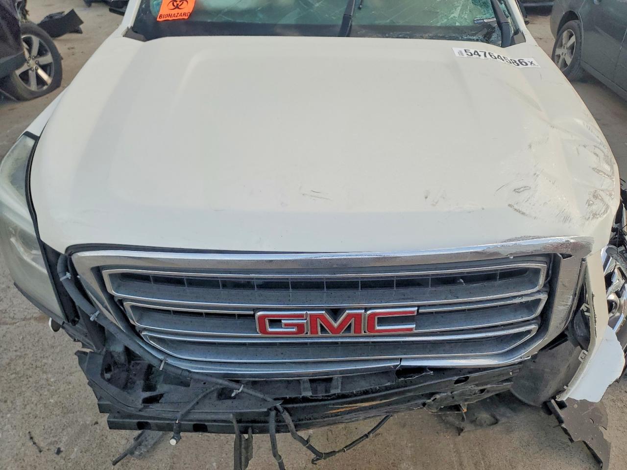 2015 Gmc Yukon Slt White vin: 1GKS1BKC0FR562255