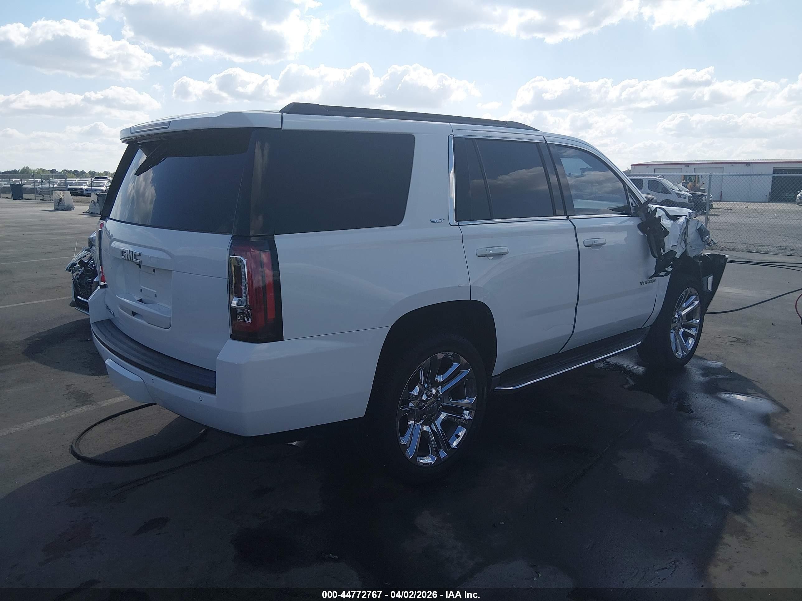2016 Gmc Yukon Slt Белый vin: 1GKS1BKC1GR432938