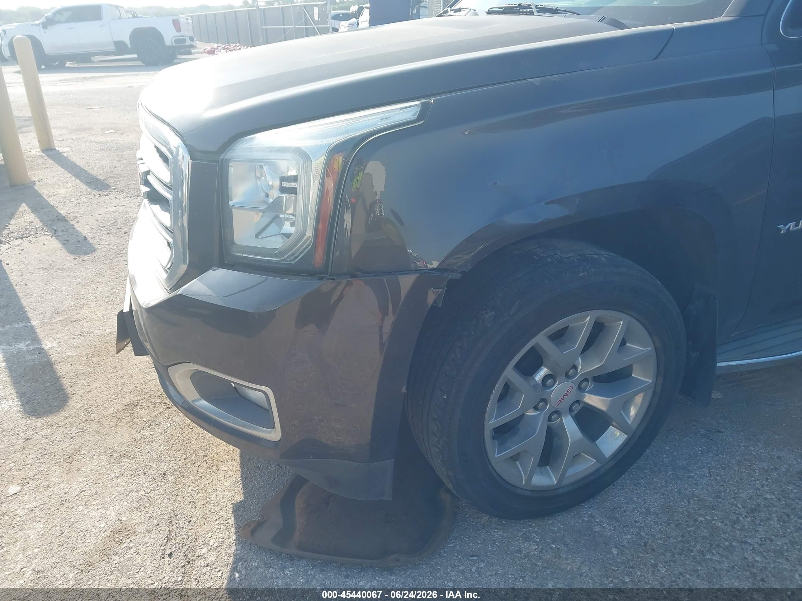 2015 Gmc Yukon Slt Gray vin: 1GKS1BKC3FR120165